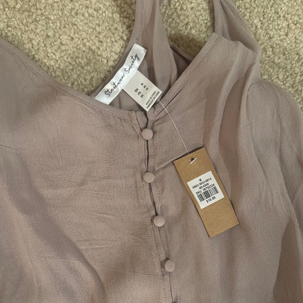 Streetwear Society Pink Camisole Top - Picture 2 of 2